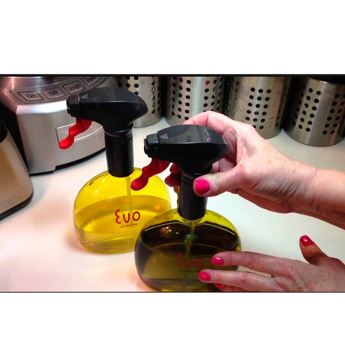 2 EVO Mini Oil Sprayer BPA Free Spray Bottle Cooking Olive Oil Trigger Grill 8oz