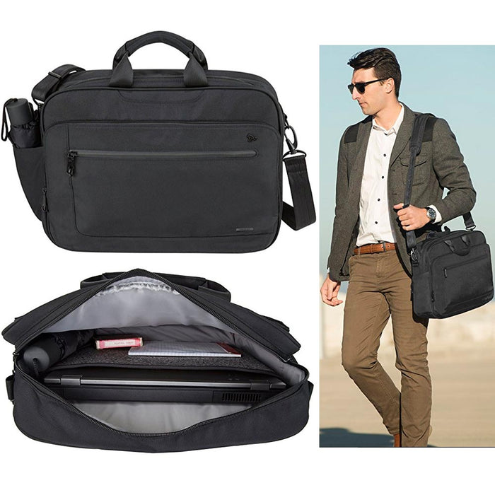 Travelon Men Briefcase Anti Theft 15 Travelon Men Briefcase Anti Theft 15