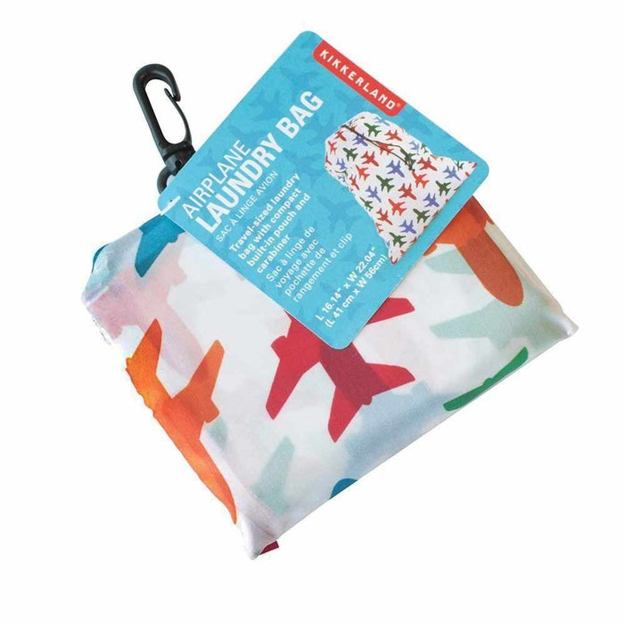 Airplane Plane Travel Washable Laundry Bag Wash Dirty Clothes Keeper Drawstring