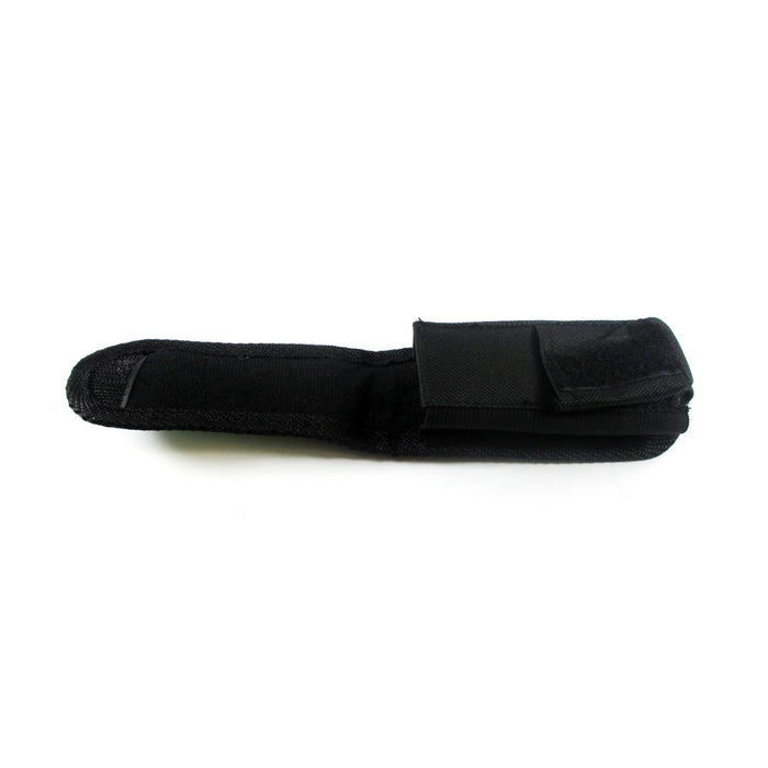 Flashlight Holster Black Nylon Holder Belt Pouch Case LED Torch Belt Loop Pocket