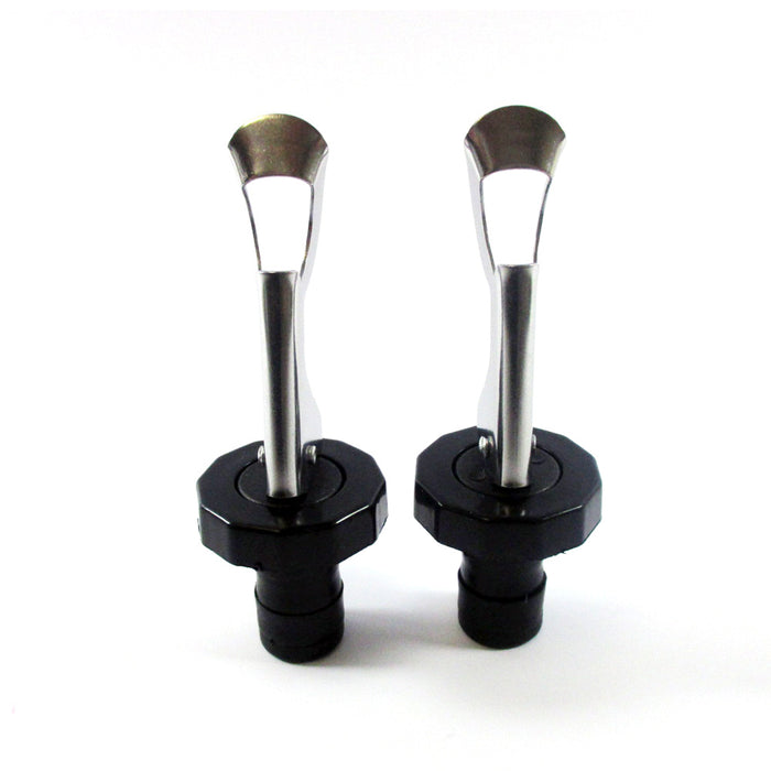 2 Pc Wine Bottle Stoppers Cork Keep Fresh Saver Vacuum Sealer Preserver Airtight