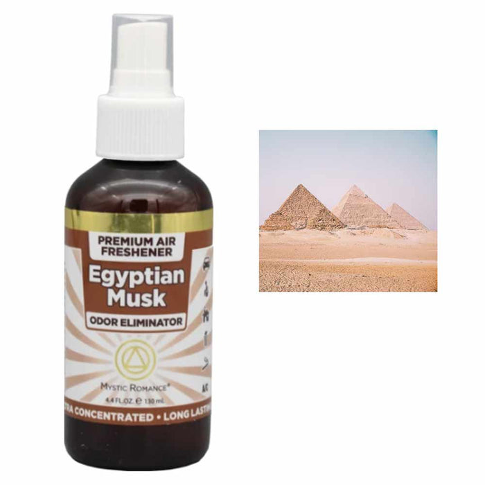 1 Pc Egyptian Musk Scent Air Freshener Spray Home Car Odor Eliminator 4.4 Oz