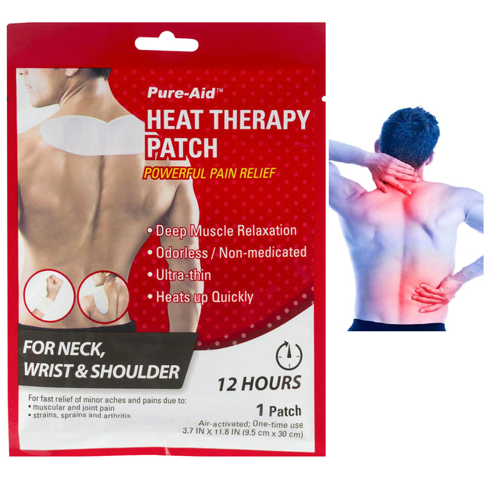 20 Pc Heat Therapy Patches Warm Pads Neck Shoulder Muscle Joint Pain Relief 30cm