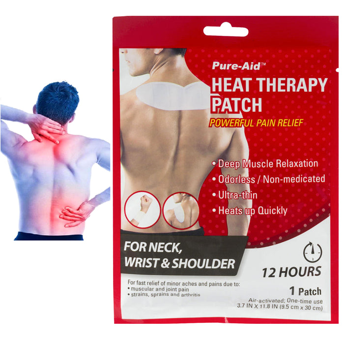 20 Pc Heat Therapy Patches Warm Pads Neck Shoulder Muscle Joint Pain Relief 30cm