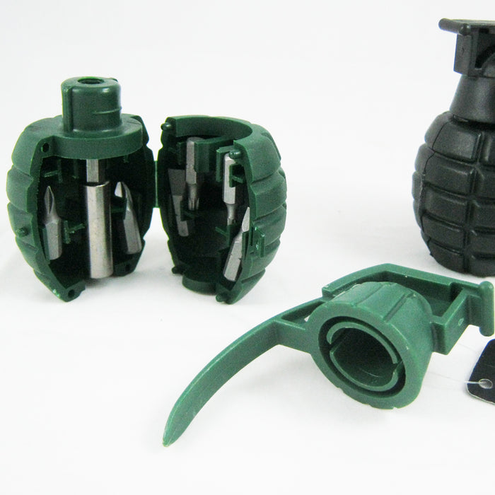 1 Grenade Screwdriver 7 in 1 Keychain Tool Green GREAT for Gift !! *HOT ITEM*