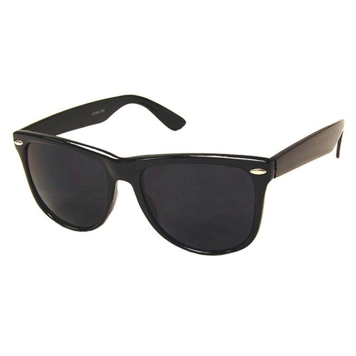 2 Mens Classy Style Retro Sunglasses Polarized Womens Fashion Frame Square Black