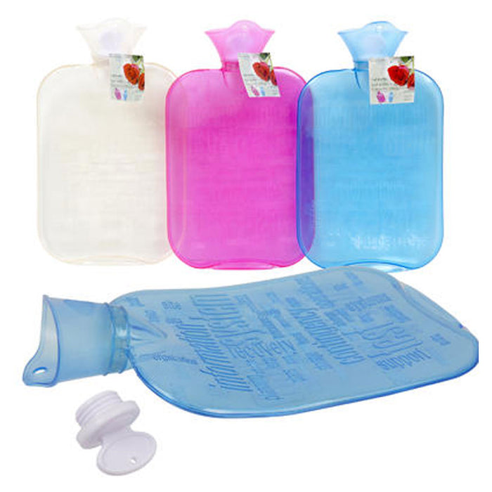 3 Hot Water Bag PVC Bottle 70 Oz Warm Heat Cold Therapy Relaxing Relieve Pain