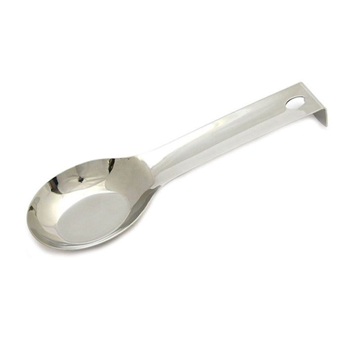 Stainless Steel Spoon Rest Heat Resistant Kitchen Utensil Spatula Holder Decor !