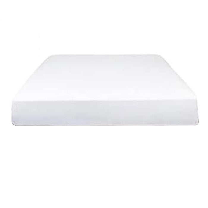 12 Pk Waterproof Mattress Cover Heavy Duty Vinyl White Bed Protector Full Size