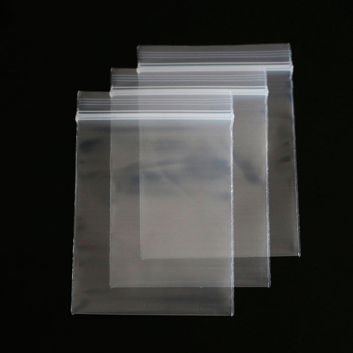 600 Bags Reclosable Poly 4Mil Clear Baggies Resealable Storage W 4"x6" H