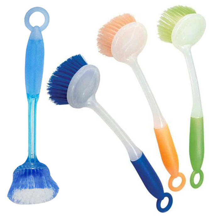 1 Pc Long Handle Scrub Cleaning Brush Vegetable Potatoes Fruit Cleaner Scrubber