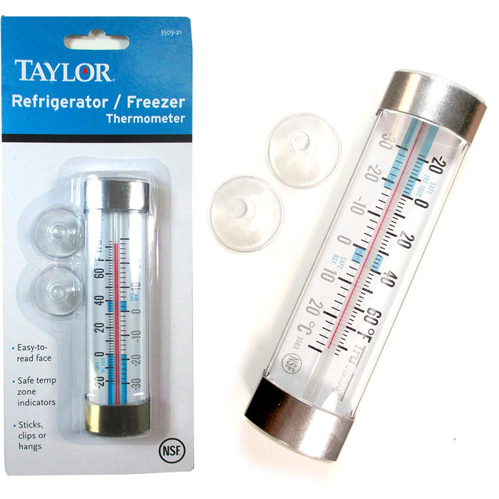 Refrigerator Freezer Thermometer Fridge Kitchen Monitor Temperature Control Temp