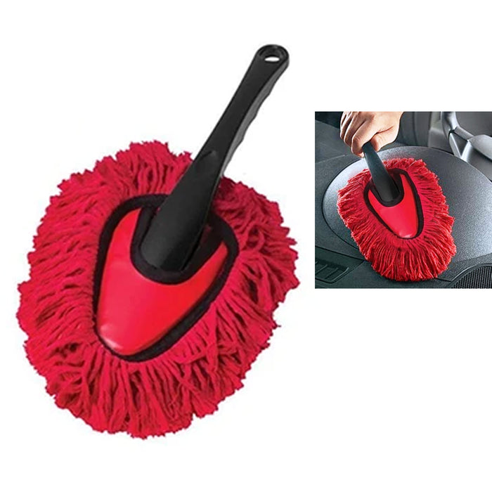 2x Home Auto Duster Mop Car Detail Wash Wax Dirt Microfiber Brush Cleaning Tool