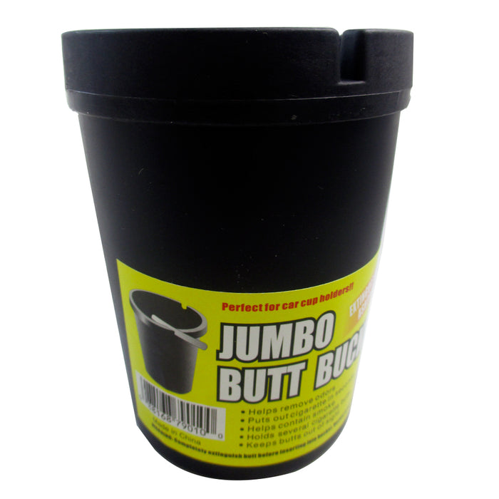 4 Pc Jumbo Large Butt Bucket Ashtray Smoke Smoking Extinguishing Car Cup Holder