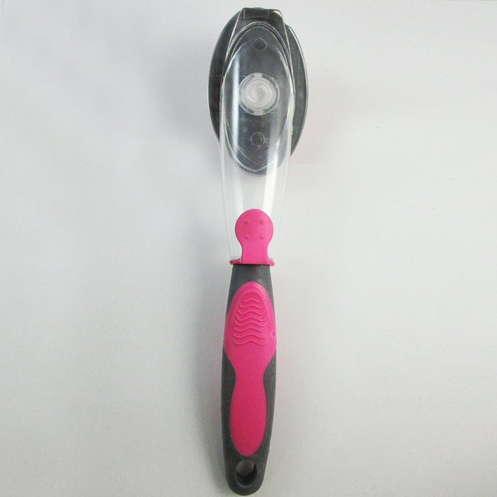 2 Dish Brush with Soap Dispenser Scrubber Kitchen Scrub Pots Pans