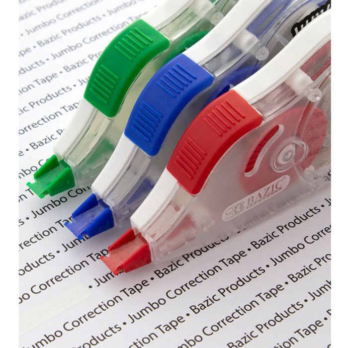 10pc Jumbo Correction Tape Student White Out Roller School Supply Stationery Lot