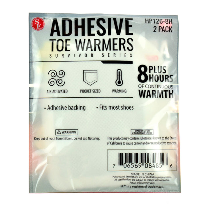 LOT of 288 Pairs Toe Warmers Adhesive Hot Feet Pads 8 Hour Heat Winter Expired