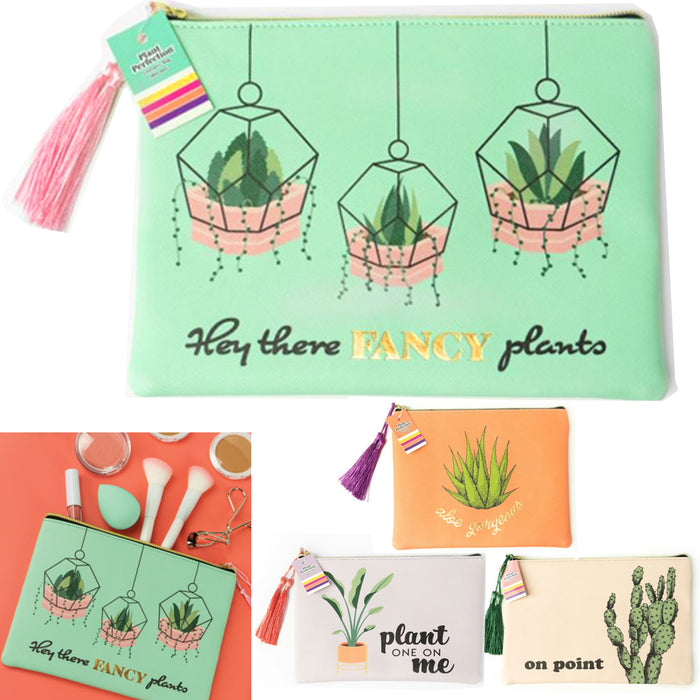 2 Pc Makeup Cosmetic Bag Set Case Toiletry Beauty Organizer Zipper Holder Pouch