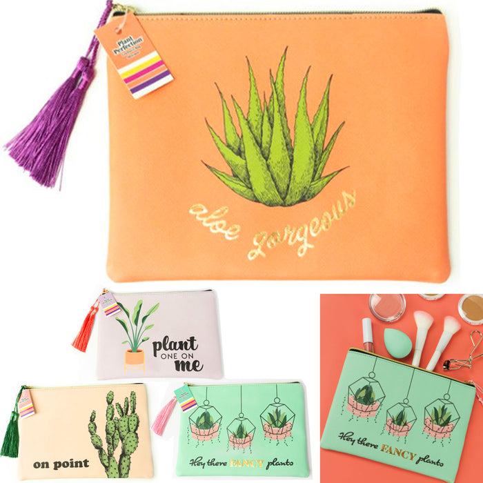 2 Pc Makeup Cosmetic Bag Set Case Toiletry Beauty Organizer Zipper Holder Pouch