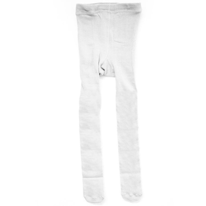 6 Girls Kids Toddlers Dress Stockings Footed Tights Pantyhose Dance White Small