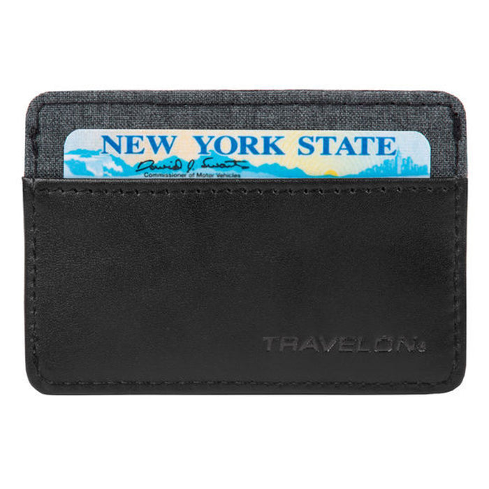 Travelon RFID Blocking Credit Card Sleeve ID Holder Protector Anti-The AllTopBargains Travelon RFID Blocking Credit Card Sleeve ID Holder Protector Anti-The AllTopBargains