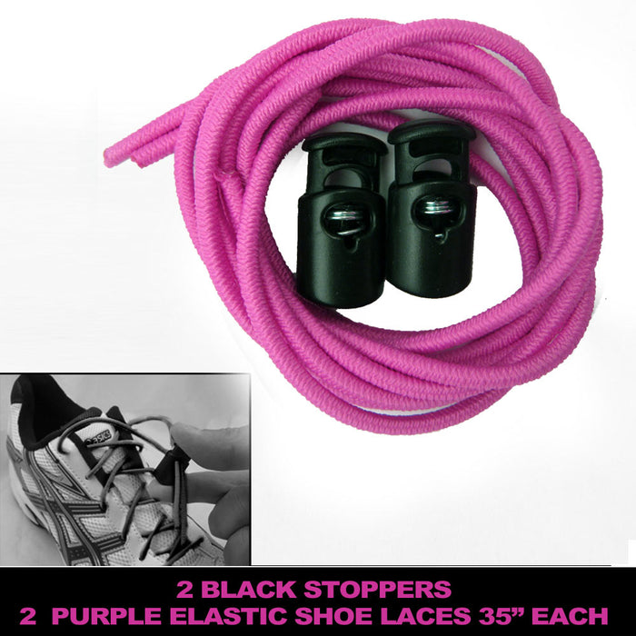 2 Shoe Lace Buckle Stopper Shoelace Rope Clamp Cord Lock Run