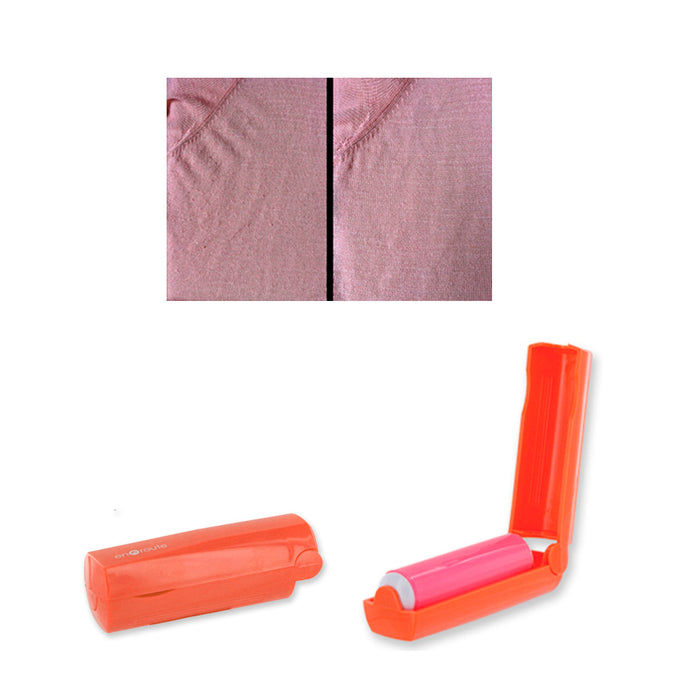 1 Pc Mini Lint Roller Brush Folding Small Travel Purse Hair Fabric Remover Dust