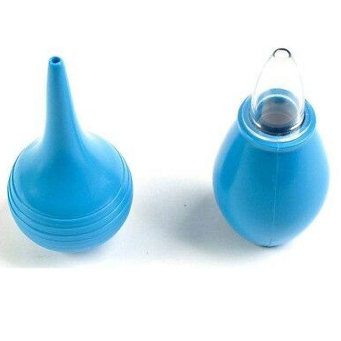2 Pc Baby Nasal Aspirator Combo Sterile Ear Syringe Bulb Wax Suction Irrigation