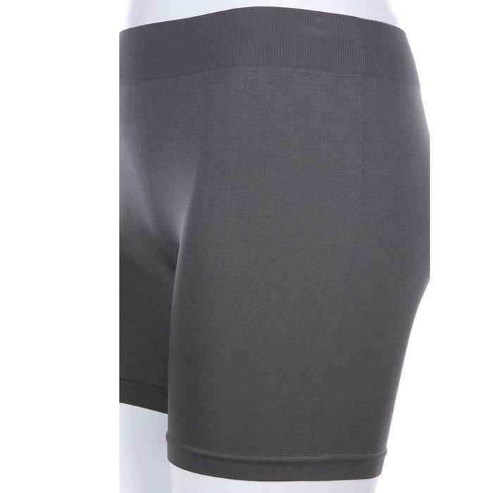 3 Pack Womens Biker Compression Shorts Seamless Yoga Workout Running Exercise