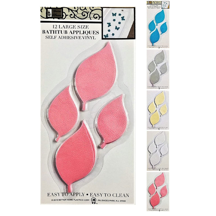 12 Non Slip Tub Stickers Bathtub Decals Anti Skid Applique Shower Safety Treads