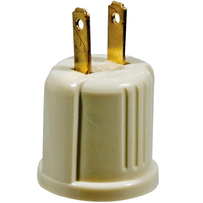 2 Pc Light Bulb Socket Adaptor Converter Screw Lamp Base AC Wall Outlet Plug !