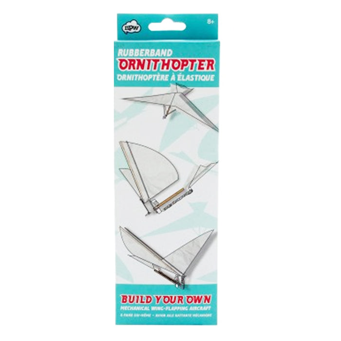 2 Rubber Band DIY Air Plane Ornithopter Birds Models Kites Toys Mechanical Wings