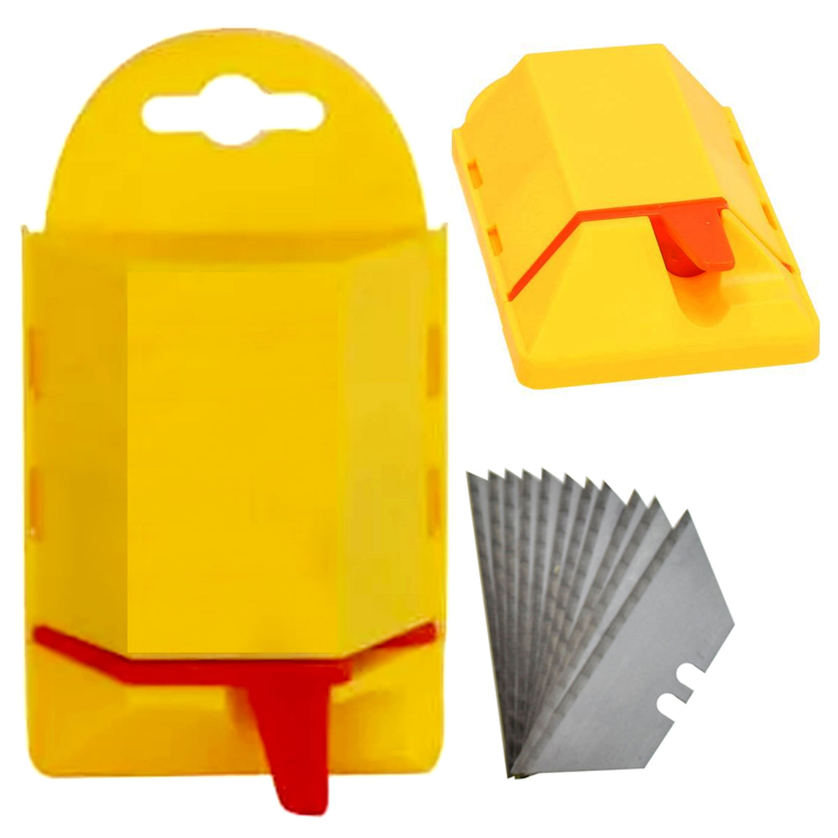 50pc Utility knife Blades Razor Blades Box Cutter Replacement Blade W ...