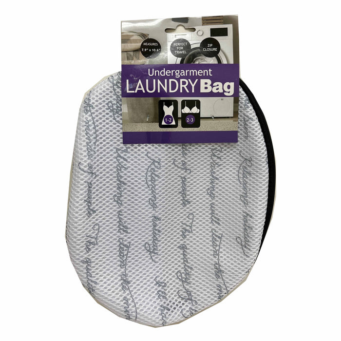 3 Pack Zipped Mesh Laundry Bags - Protect Bras, Socks & Delicates In The Wash