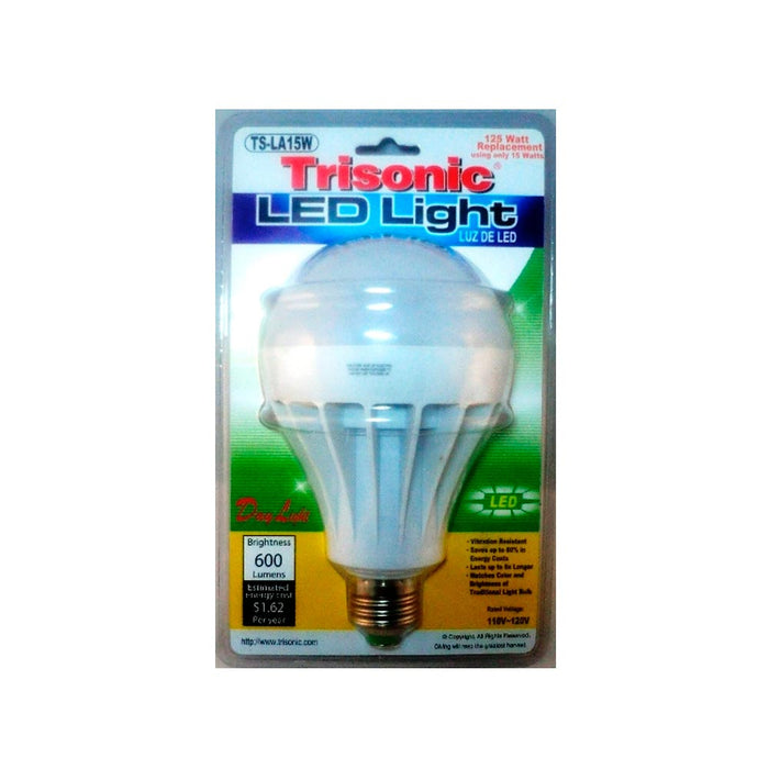 2 Pc Daylight 15 Watt Energy LED Light Bulb 125 W Output Replacement 600 Lumens