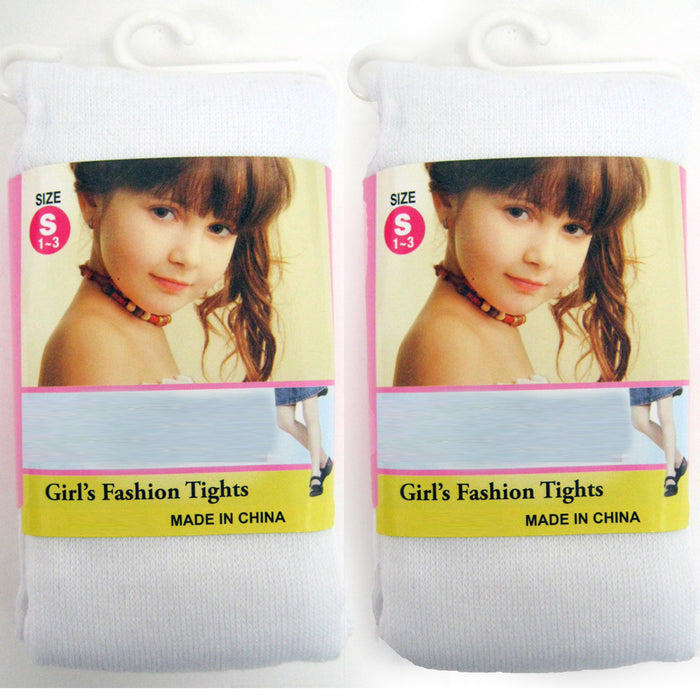 6 Pc Set Baby Kids Toddler Girls Stockings Socks Footed Tights Leg Warmer Small