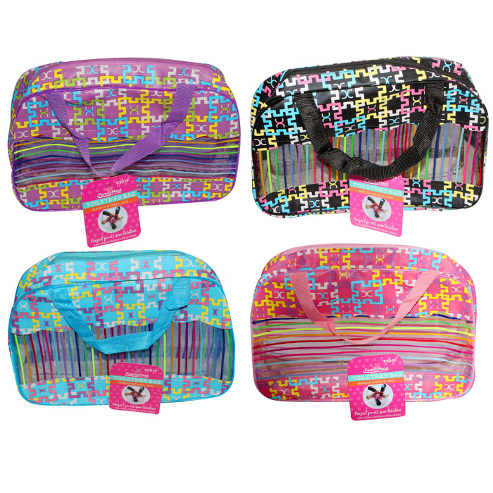 Toiletry Bag Travel Makeup Cosmetic Organizer Accessories Shampoo Carrying Pouch