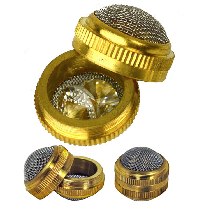 2 Jewelry Cleaning Baskets Ultrasonic 23mm Small Parts Watch Gem Stones Diamonds