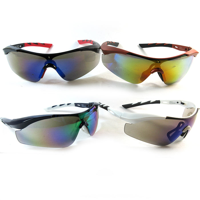 1 Mens Sunglasses Polarized Sports Cycling Glasses UV400 Lens Bike Driving