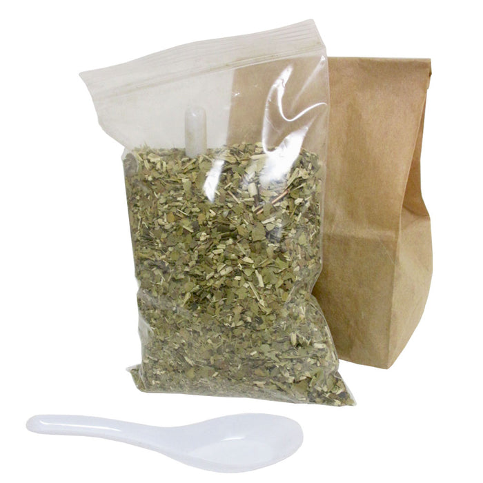 4 Pc Argentina Yerba Mate Kit Set Tea Gourd Cup Straw Bombilla 6oz Leaf Bag Pack