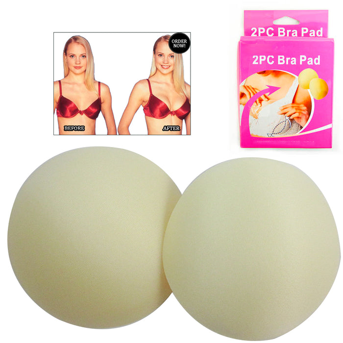 Round Women Foam Top Push Up Bra Pad Insert Breast Enhancer Bikini
