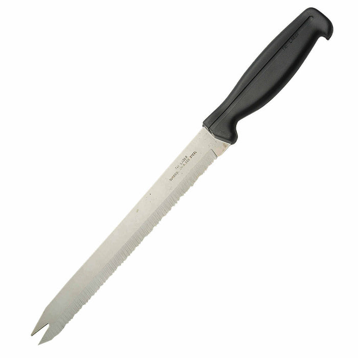 1 Forked Knife 12.5" Ultra Sharp Surgical Stainless Steel Fork Tip Serrated Loaf