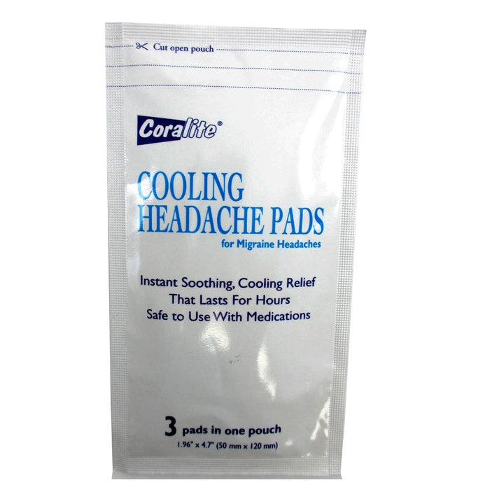 3 Pack Well Patch Cooling Headache Pads Migraine Lasts up to 8