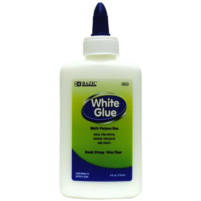 6 Pack Liquid School Glue Premium White Washable 24Oz Great Slime Craft Art Kids