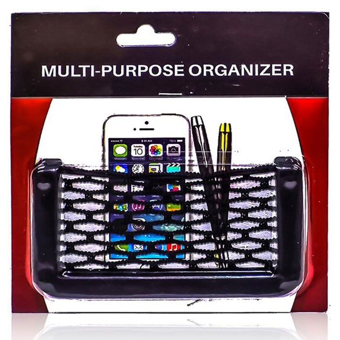 4 X Universal Car Storage Net String Pouch Bag GPS Phone Holder Pocket Organizer