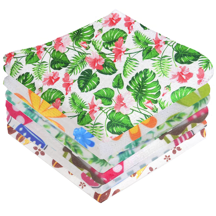 12 Pc Premium Dish Wash Cloths Microfiber Rag Car Drying Towels Kitchen Cleaning