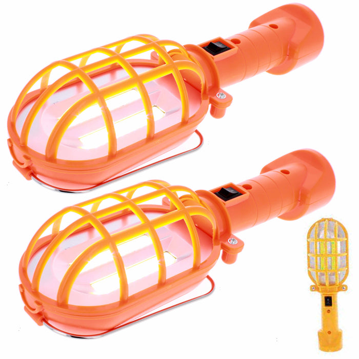 2 Work Light Mechanic COB LED Lamp Magnetic Base Bright 400 Lumen Trouble Lights
