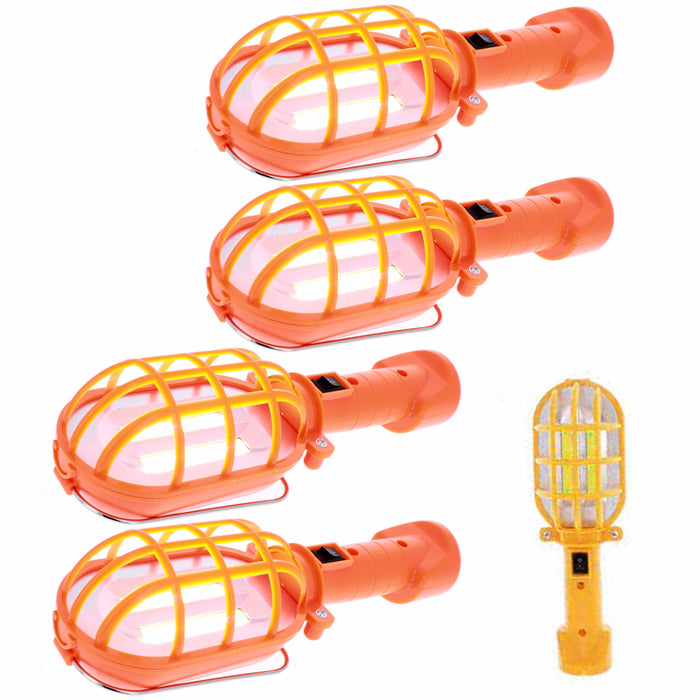 4 Magnetic COB LED Lantern Work Light Mechanic Trouble Lights 400 Lumen Bright
