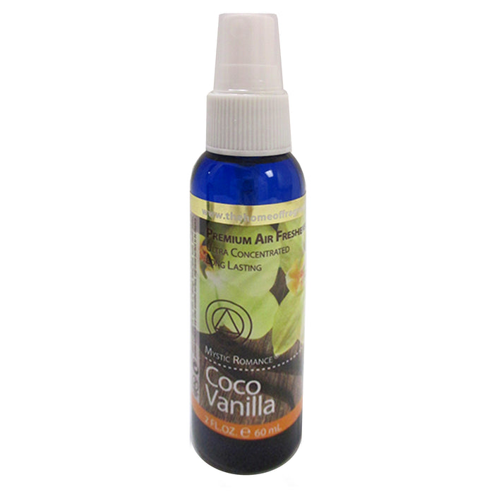 Coco Vanilla Scent Car Spray Air Freshener Long Lasting Home Odor Eliminator 2oz