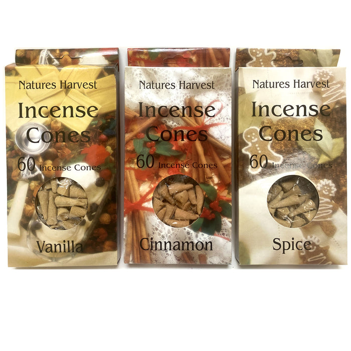 240 Pc Assorted Incense Cones Mixed Lot Variety Pack Fragrances Scents Burning